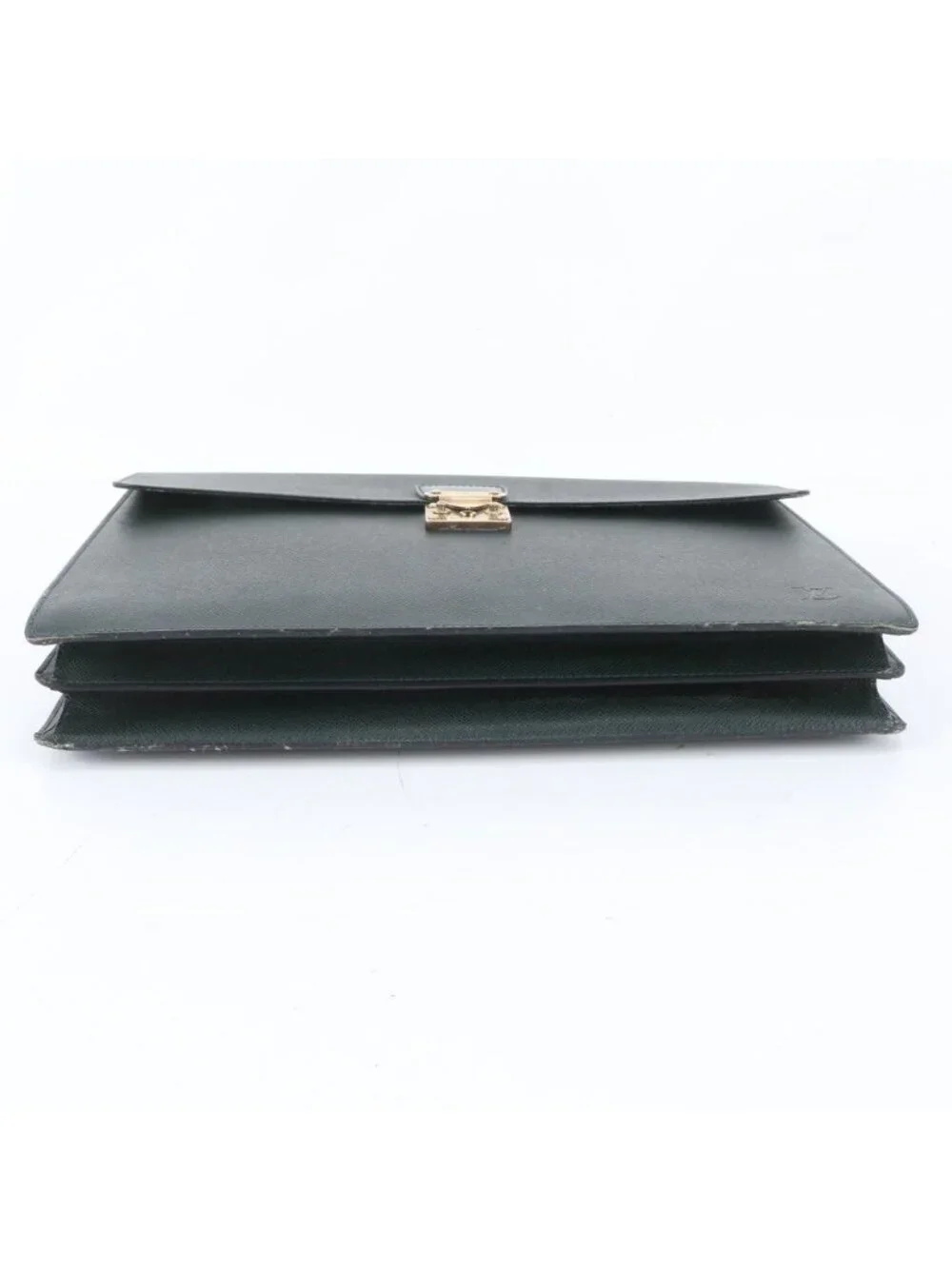 Louis Vuitton Taiga Moscova Leather Business Document Briefcase Tote